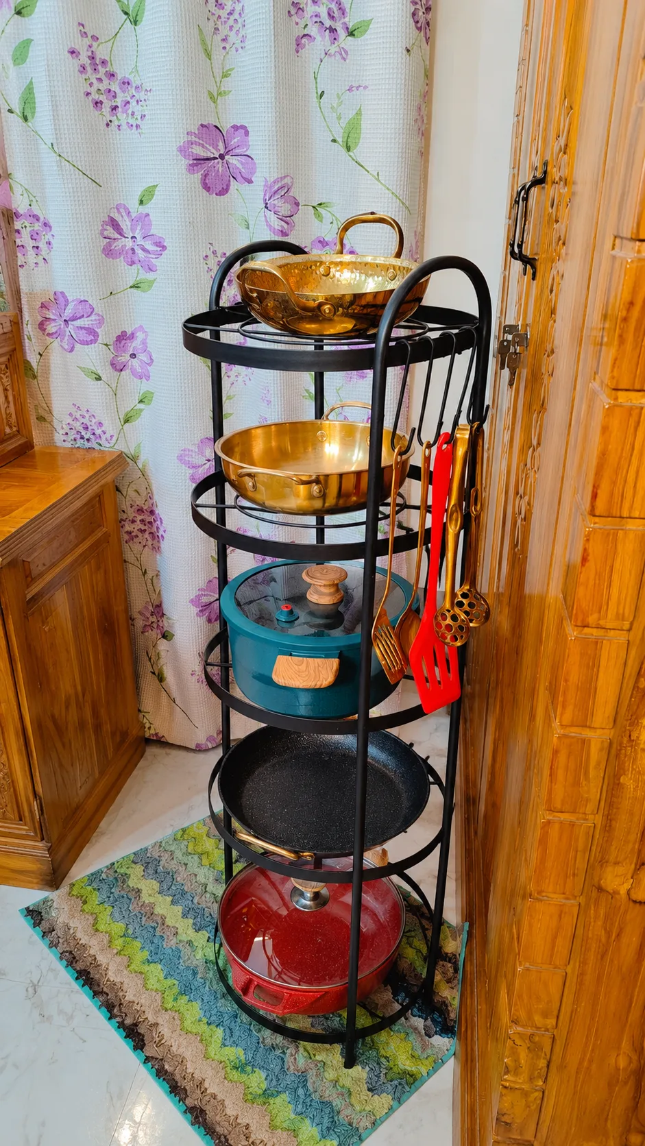 5 Layer Kitchen Patil Rack
