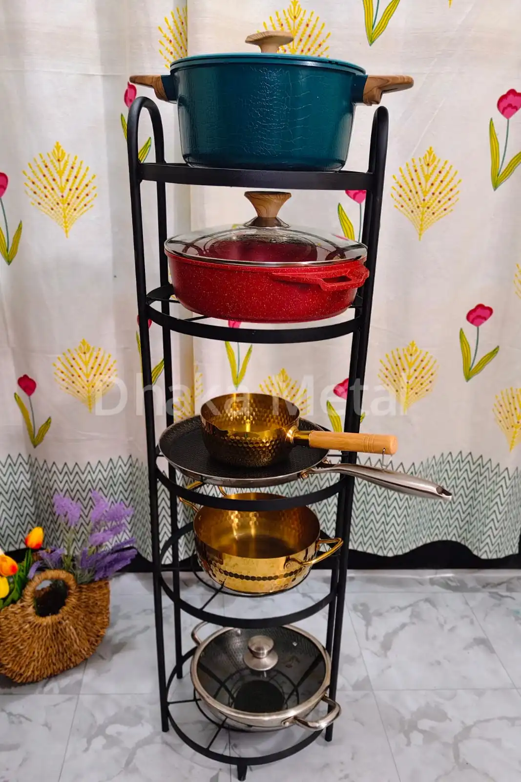 5 Layer Kitchen Patil Rack